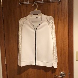 NWOT White Lace Jacket